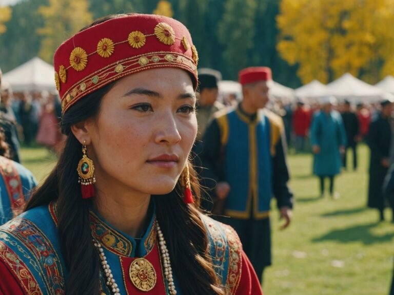 Vibrant Kyrgyzstan festival celebrating heritage and creativity.