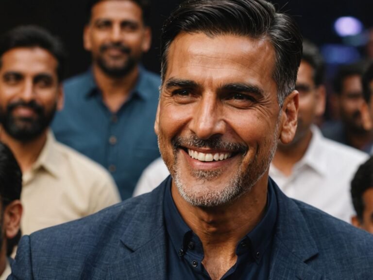 Akshay Kumar at press event, addressing recent box office flops