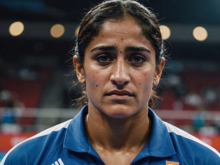 Vinesh Phogat disappointed after Olympics disqualification